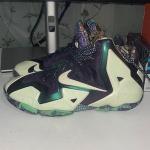 Nike LeBron NOLA ‘Gumbo League Gator King’ Sneakers Size 6.5 Y